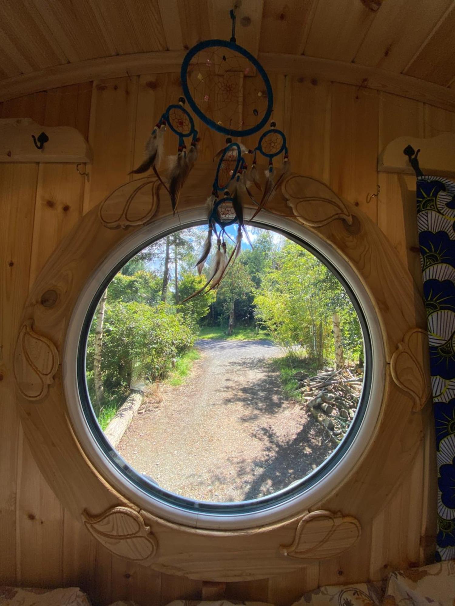 Sapphire Forest Garden Shepherd'S Hut Church Stretton Exterior foto